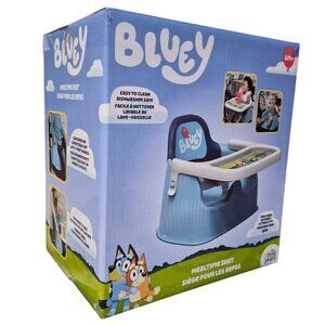 Bluey Toddler Feeding Booster Seat Baby Eating The First Years Mealtime 6M+
